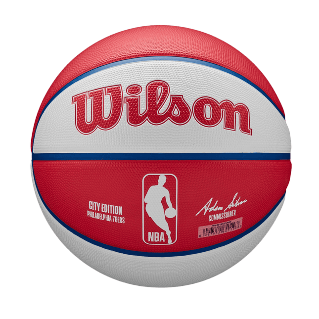 Philadelphia 76ers City of Brotherly Love NBA City Edition Wilson Collector's Basketball